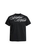Plug‑House | Artskate Artpark Cursive‑Script Black Loose‑Fit Unisex Streetwear T‑Shirt